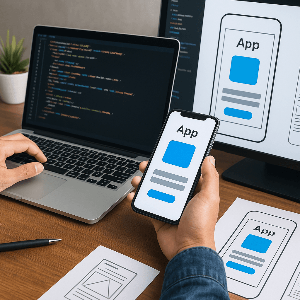 Example work of ui ux design